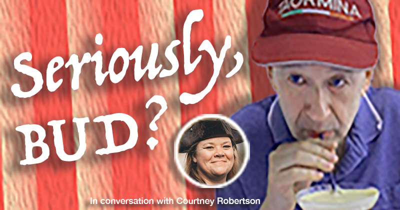 A conversation with Courtney Robertson.