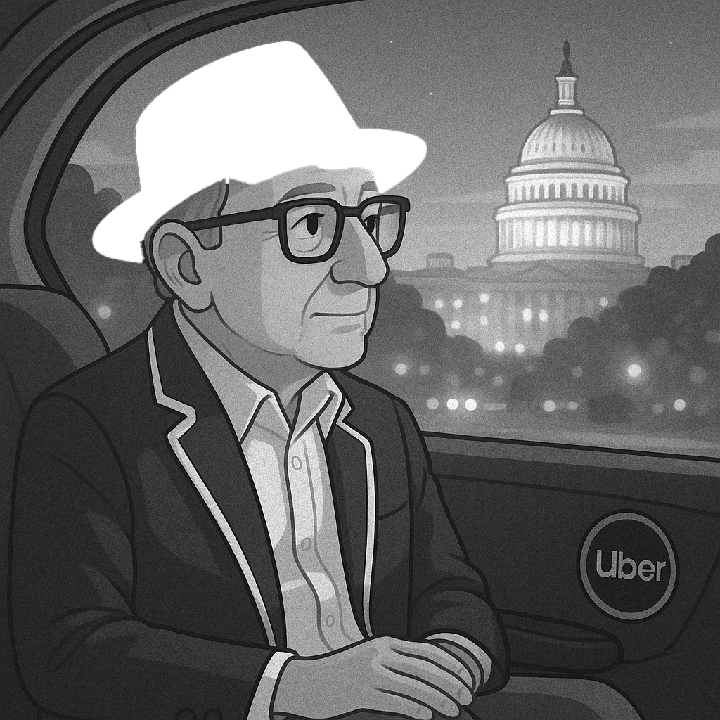 Bud Kraus in uber thinking of his podcast