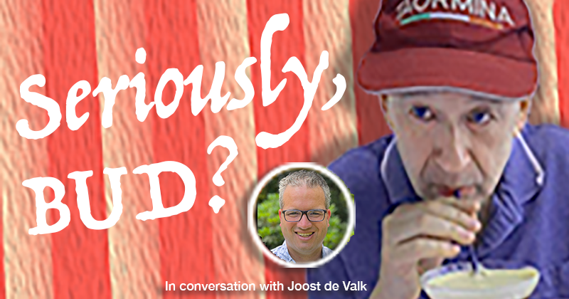 In conversation with Joost de Valk